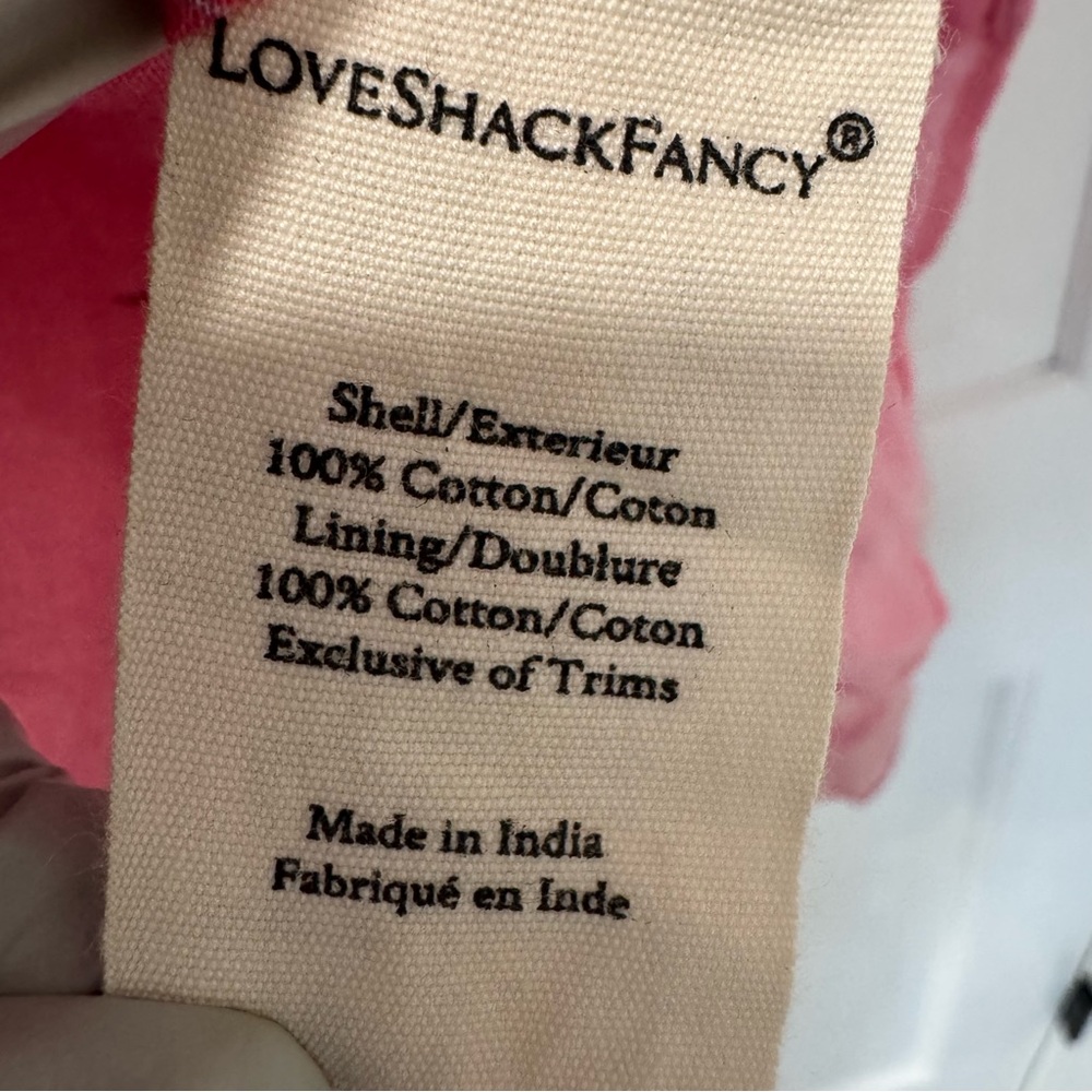 LoveShackFancy Pink Tiered Ruffled Maxi Skirt - Picture 9 of 13